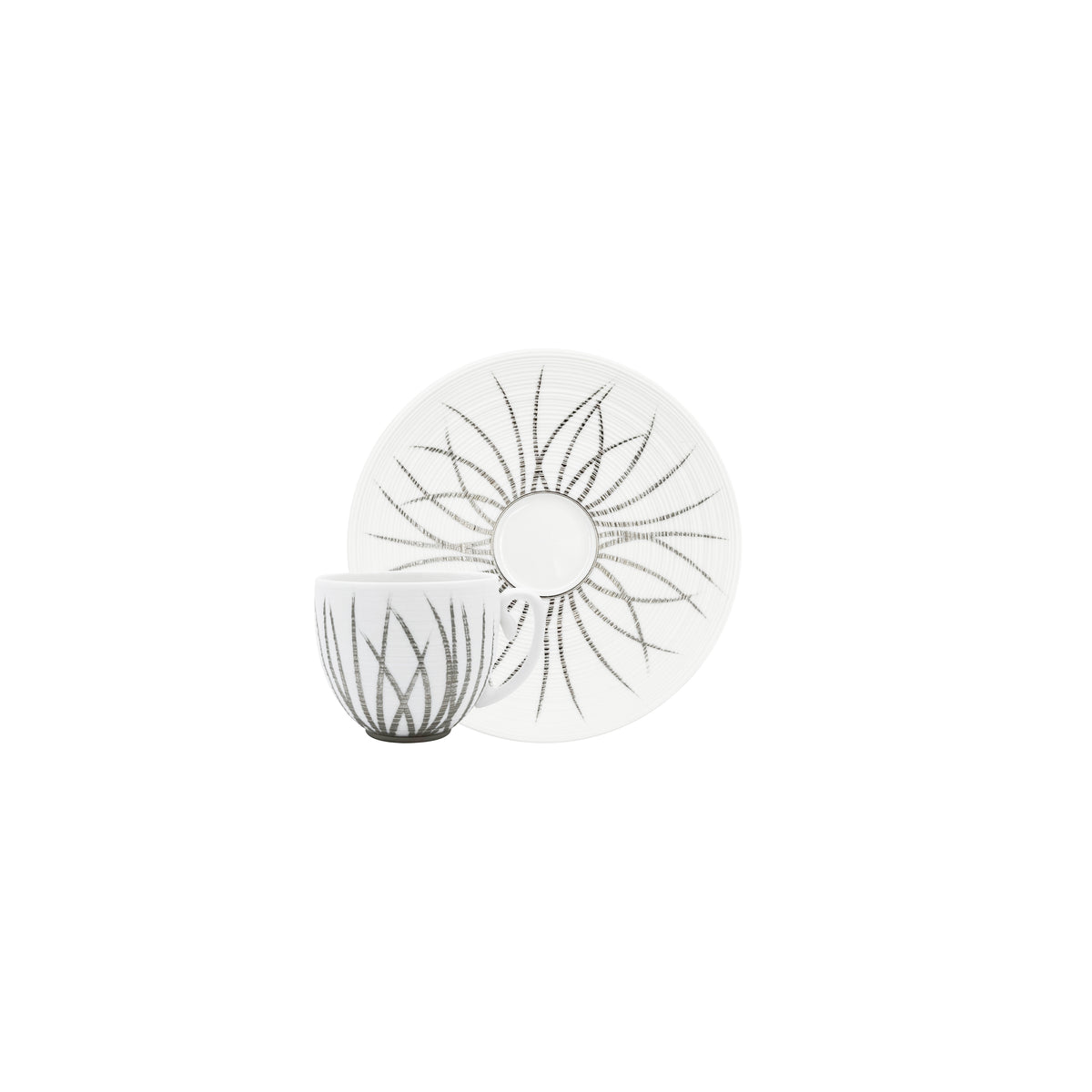 HEMISPHERE Toundra Platine - Tasse moka & soucoupe