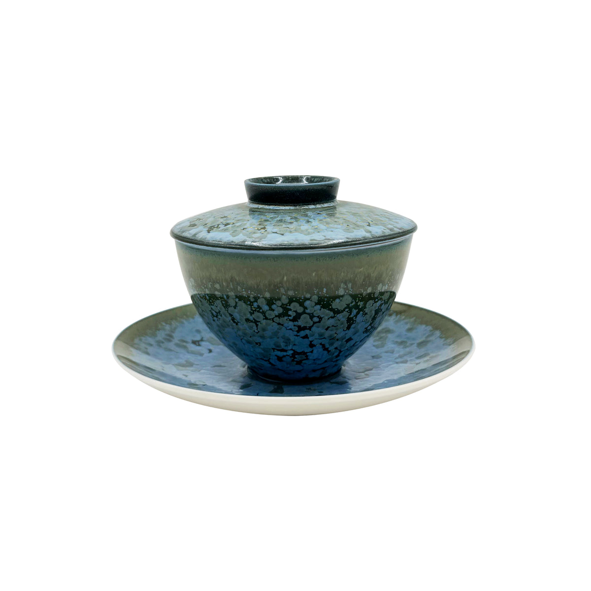NYMPHEA - Tasse thé & soucoupe asiatique (couvercle inclus)