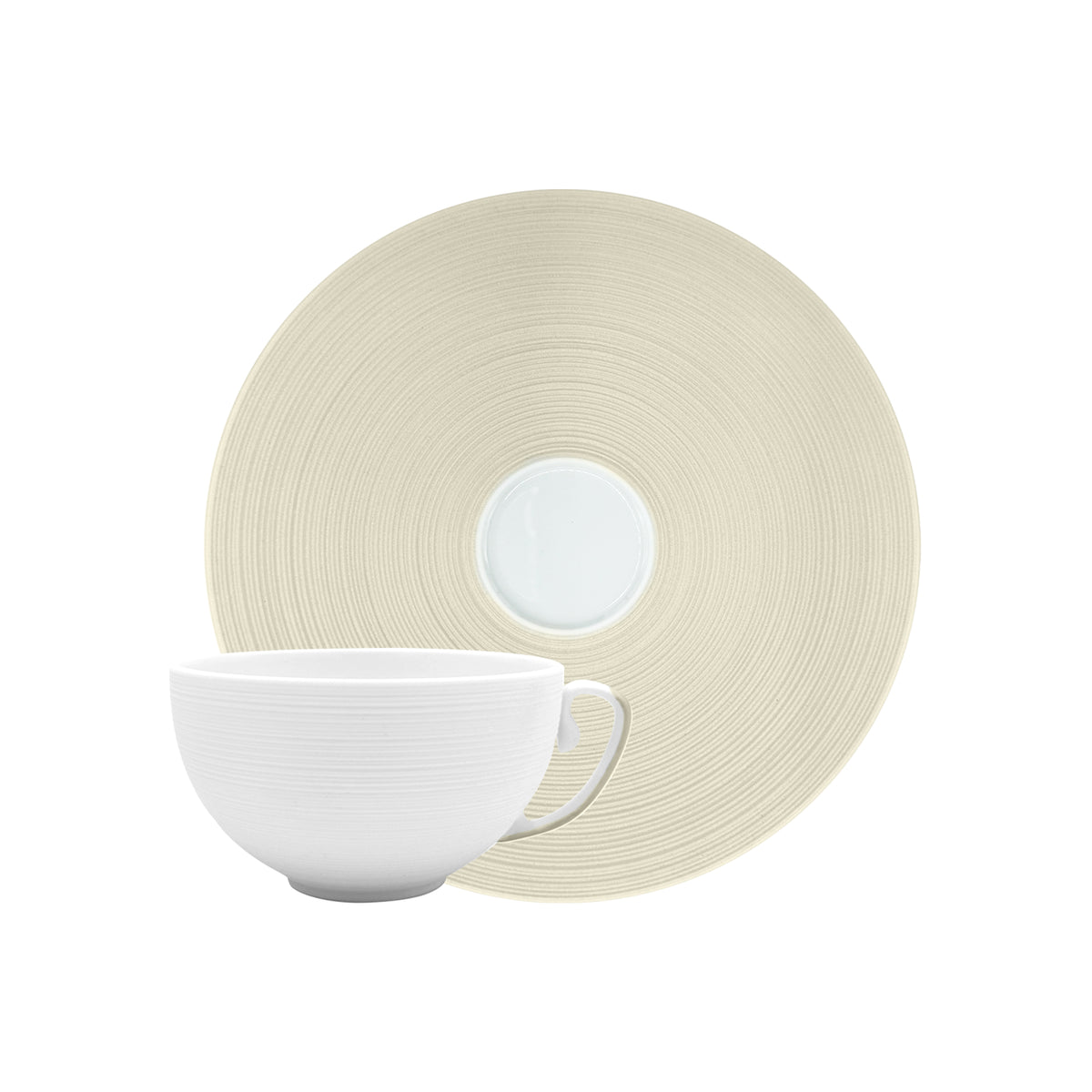 HEMISPHERE Vanille - Tasse thé & soucoupe