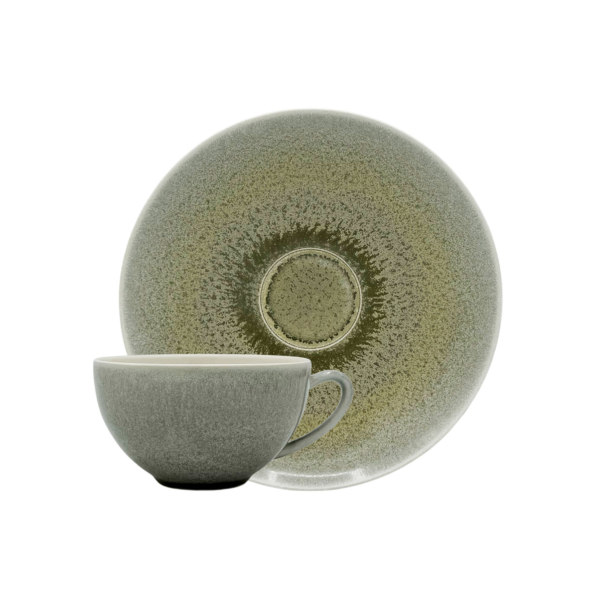 TODRA Gris - Tasse thé & soucoupe