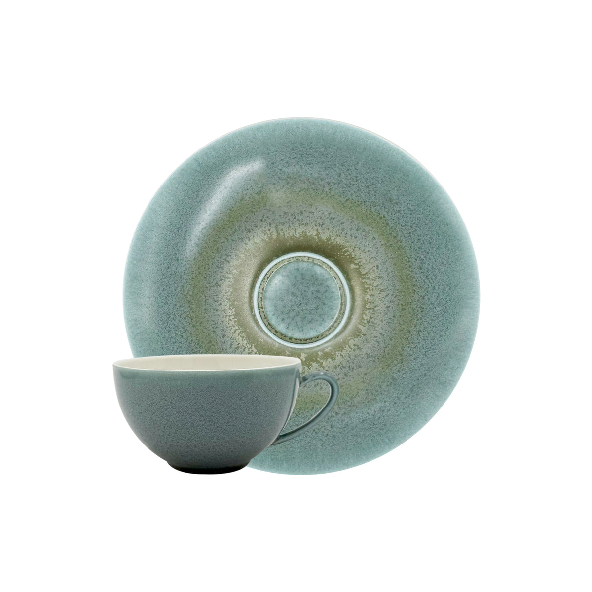 TODRA Vert - Tasse thé & soucoupe
