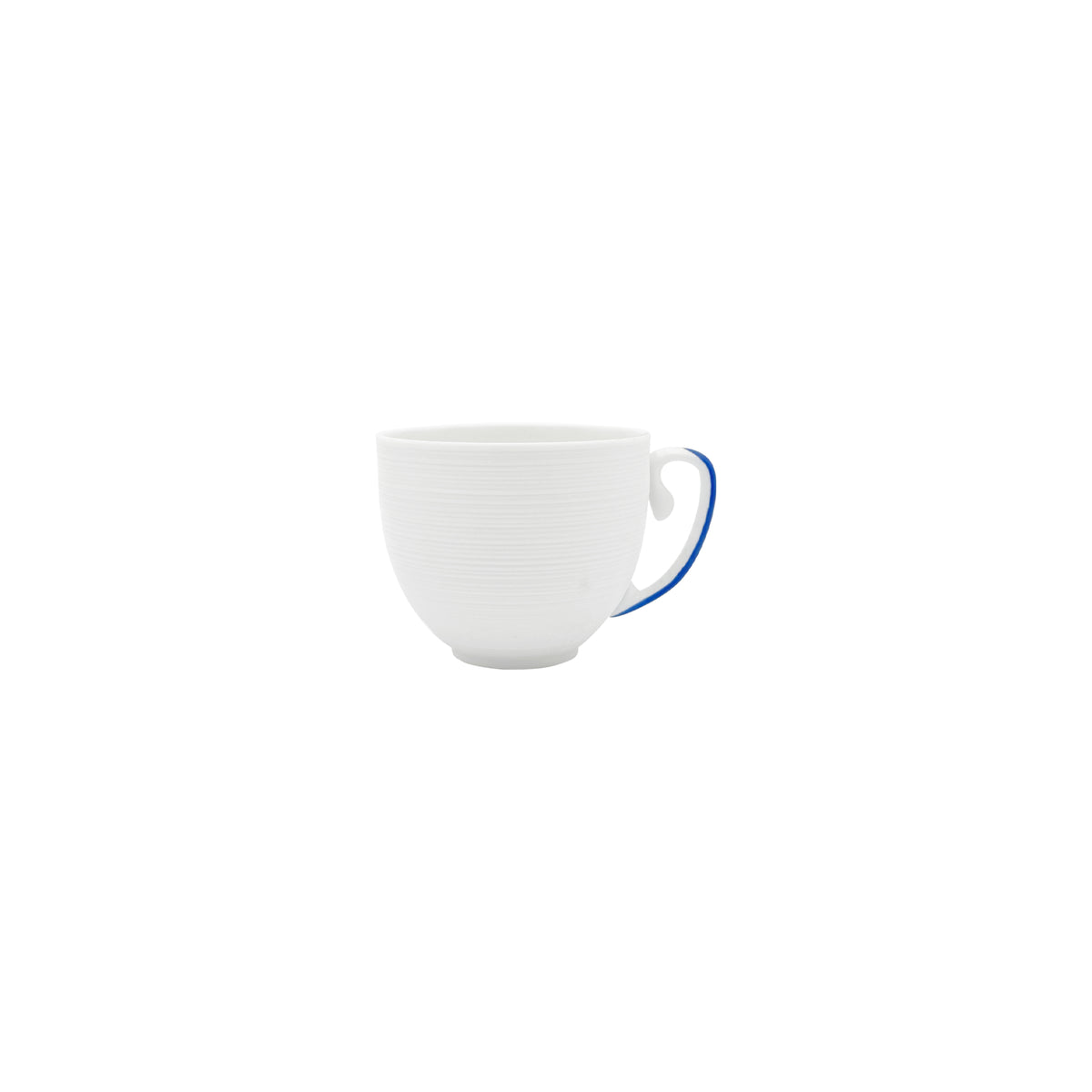 HEMISPHERE Rayé Bleu Roi - Tasse café & soucoupe