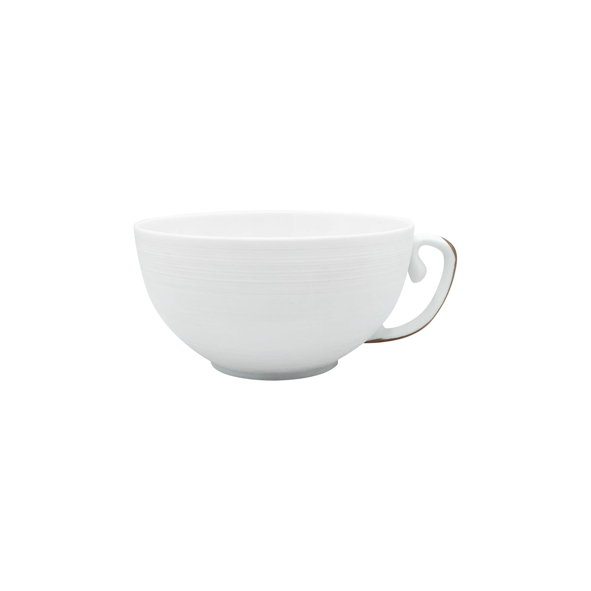 HEMISPHERE Gris Métallique - Tasse déjeuner & soucoupe