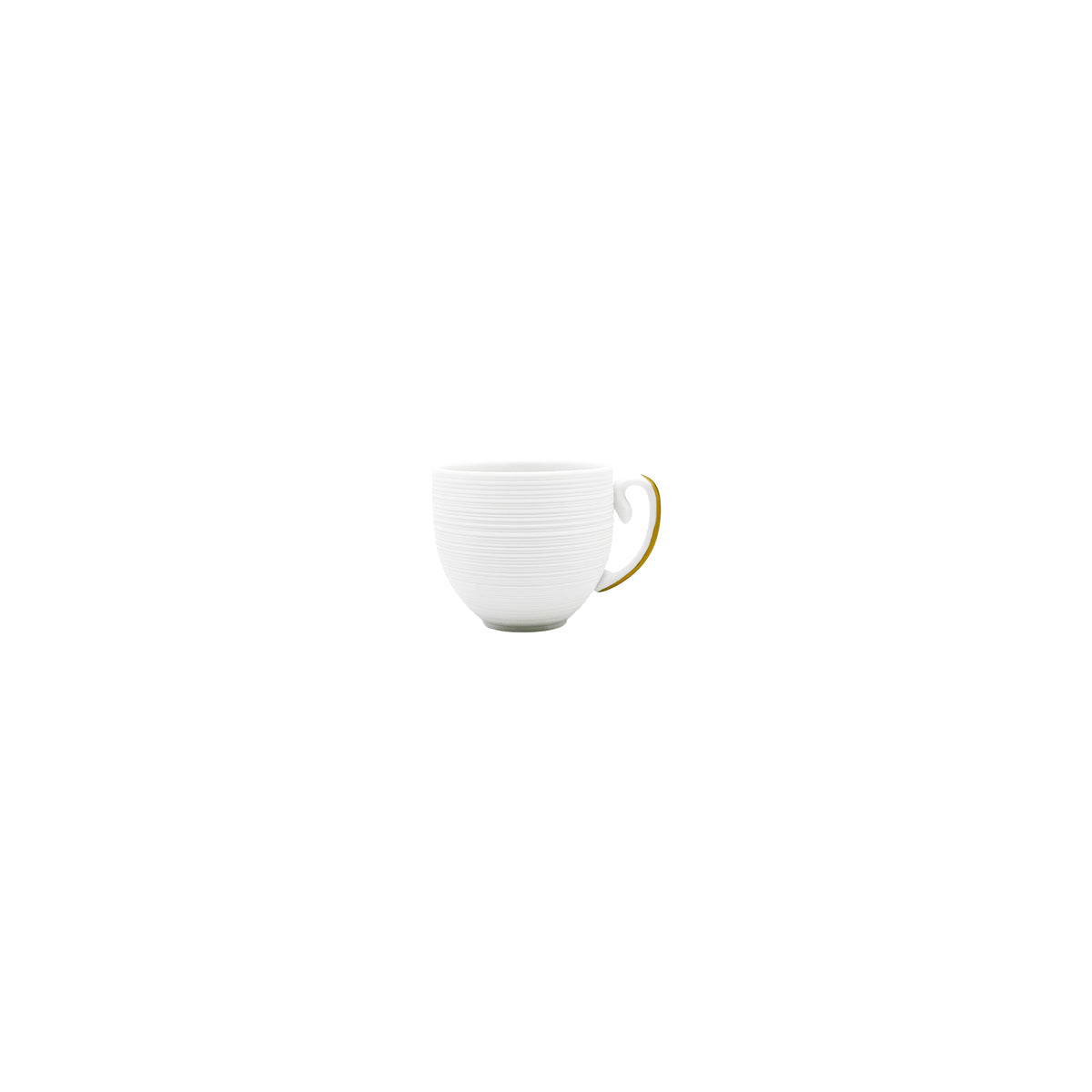 HEMISPHERE Or - Tasse moka & soucoupe