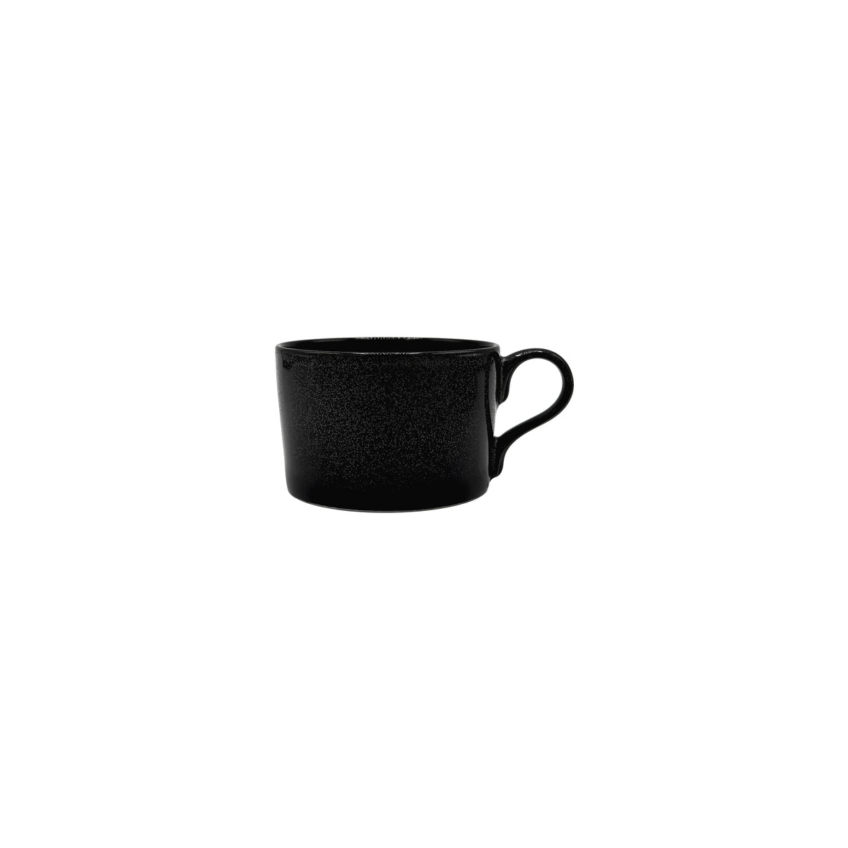 NOIR PAILLETÉ - Tasse thé & soucoupe