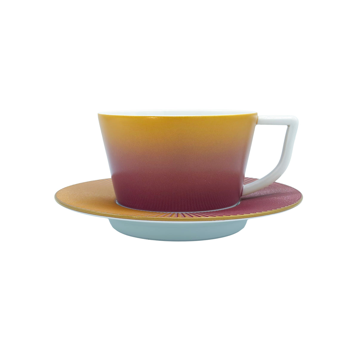 BOLERO Irisé Mauve - Tasse thé & soucoupe