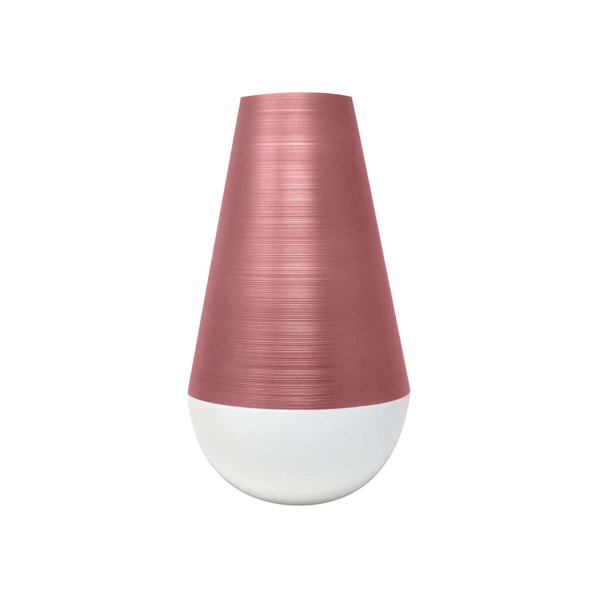 HEMISPHERE Violet Métallique - Vase GM