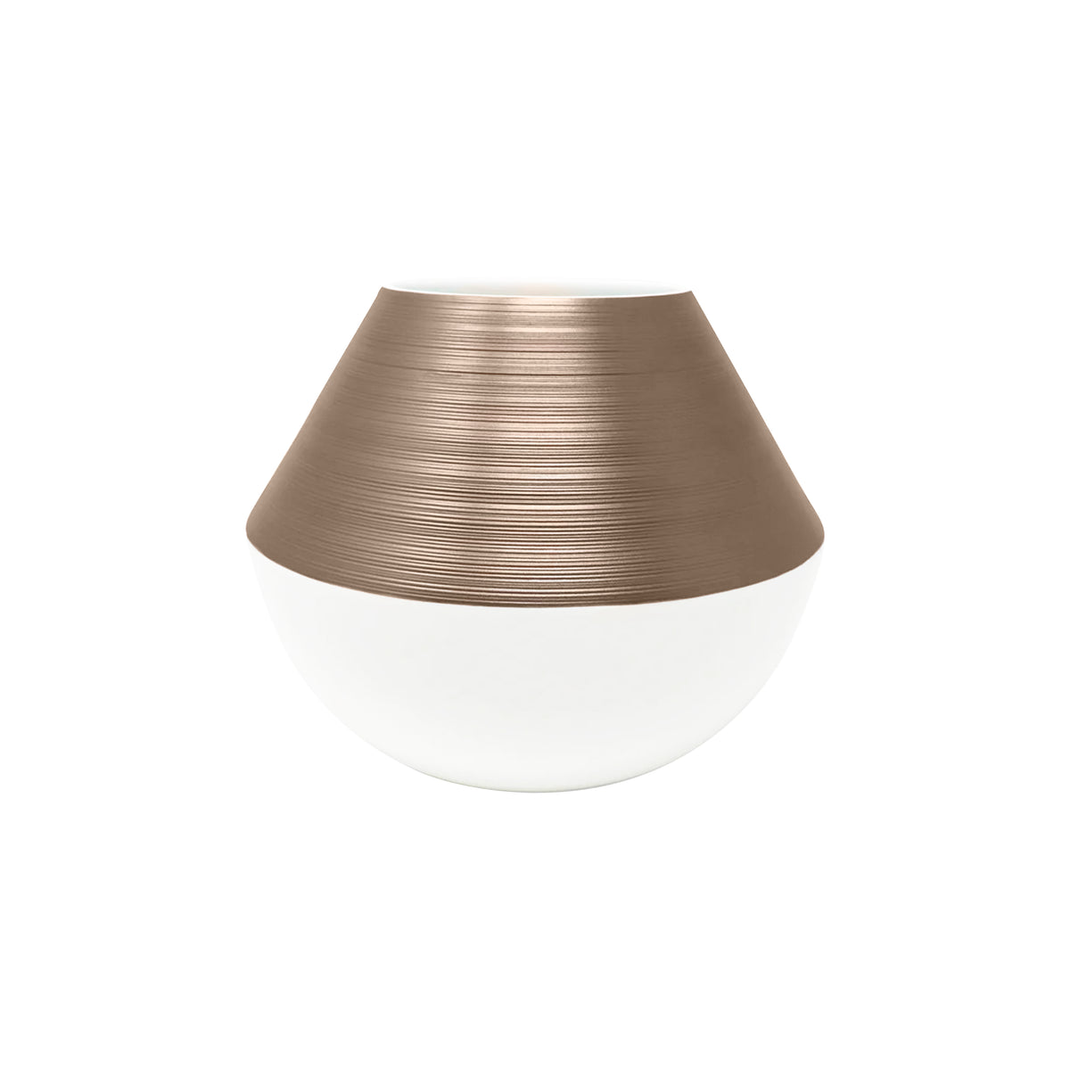 HEMISPHERE Gris Métallique - Vase PM