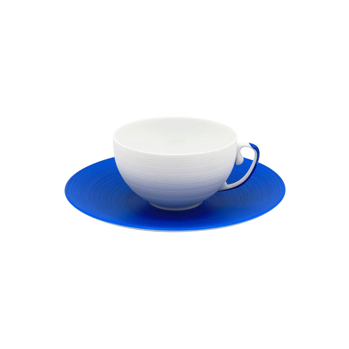 HEMISPHERE Bleu Roi - Tasse thé & soucoupe