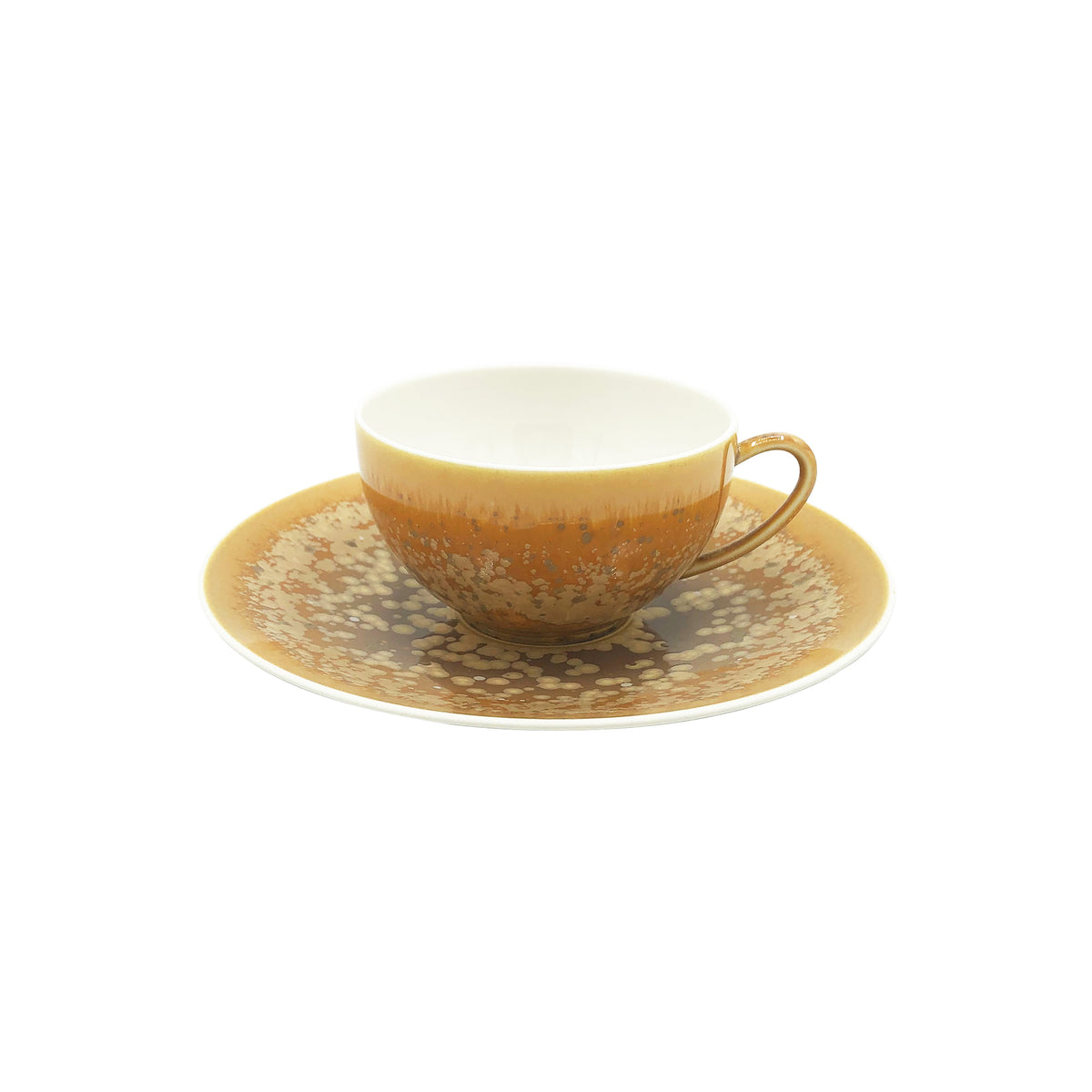 SONG Ocre - Tasse thé & soucoupe